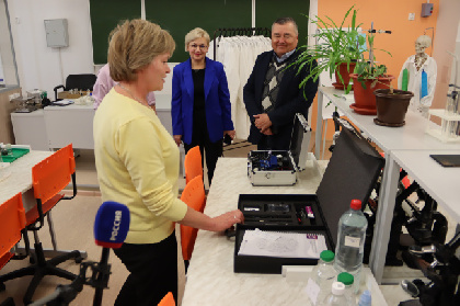 В Чайковском представили цифровое оборудование для профильных классов