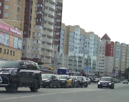 На ул. Докучаева столкнулись четыре автомобиля
