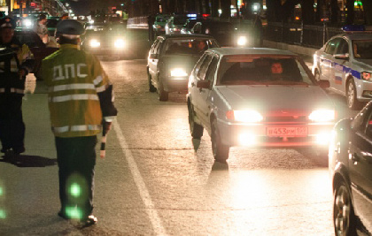 В прошедшие выходные в Перми задержали 41 пьяного водителя