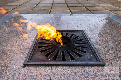 Пермяки пожаловались на детей, которые жгли палки в Вечном огне