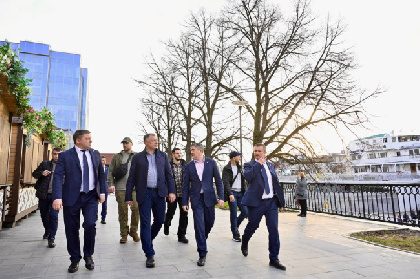 Вице-премьер Марат Хуснуллин посетил Пермский край с рабочим визитом