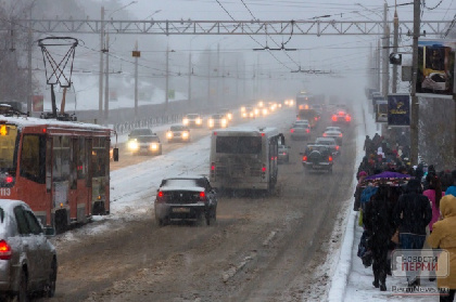 Четыре автобуса в Перми не заезжают в микрорайоны из-за снегопадов
