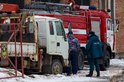 В пермской школе подожгли кабинку туалета