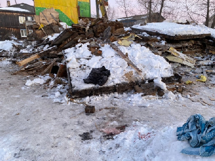В Добрянке мужчина умер под завалами старого дома