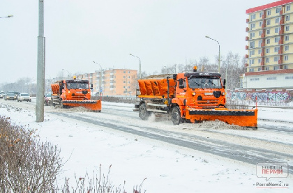 Губернатор Пермского края недоволен качеством уборки снега в Перми