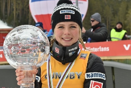 Лучшей «летающей» лыжницей в мире стала немка Марен Лундбю