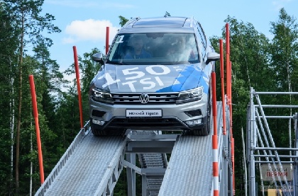В Перми прошло роад-шоу Volkswagen Driving Experience