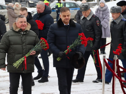 Валерий Сухих принял участие в мероприятии, посвящённом снятию блокады Ленинграда