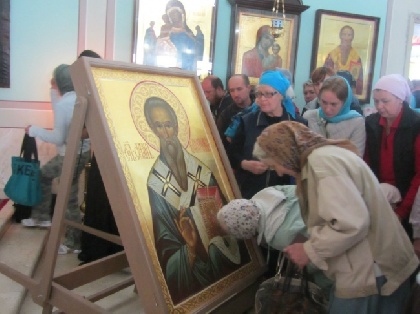 Жителям Санкт-Петербурга преподнесут в дар икону святителя Стефана Великопермского