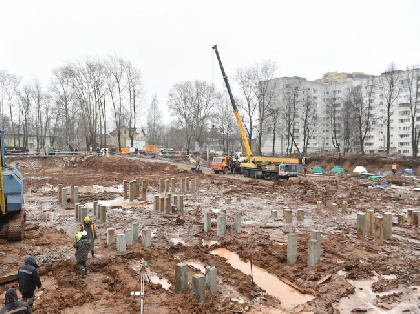 В Перми начали строительство нового корпуса гимназии №3