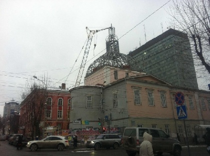Центральный корпус фармакадемии возвращает себе исторический облик