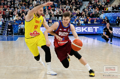 Сборная России по баскетболу в Перми обыграла команду Северной Македонии