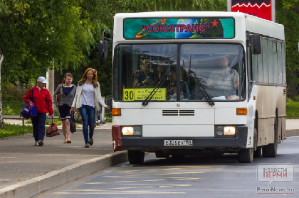 В выходные в Перми изменится движение общественного транспорта