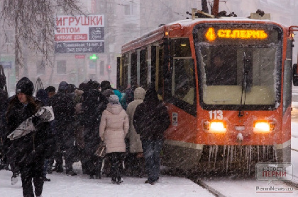 Жители Перми возмутились давками в общественном транспорте