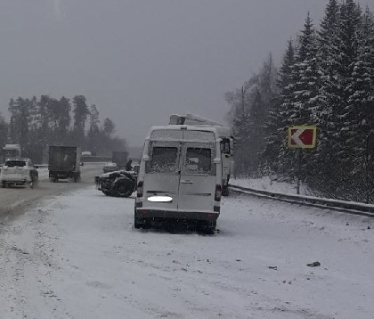 На дороге Пермь-Краснокамск в ДТП пострадали шесть человек