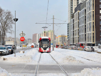 С 27 декабря в Перми возобновляются трамвайные маршруты в Индустриальный район