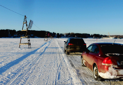 В Пермском крае открыли семь ледовых переправ через Каму, Сылву и Чусовую