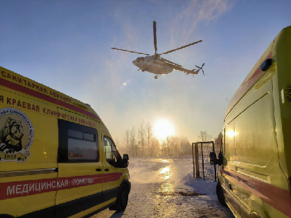Пострадавший школьник из Александровска доставлен в краевую клиническую больницу
