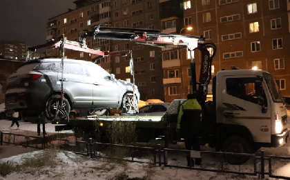 Судебные приставы арестовали автомобиль жительницы Дзержинского района Перми за «тепловые» долги