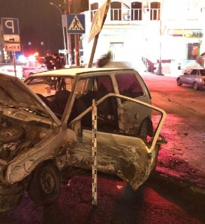 Автомобилист-нарушитель устроил ДТП на улице Восстания 
