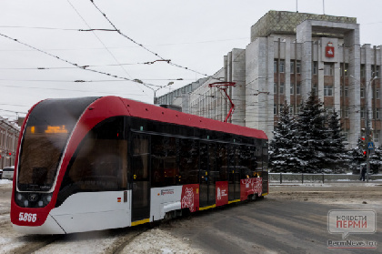 Трамваи и автобусы МУП «Пермгорэлектротранс» переведены на зимний режим работы