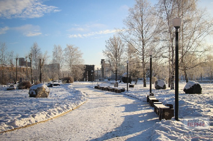 Погода на выходных в Перми: чуть теплее, но по-зимнему