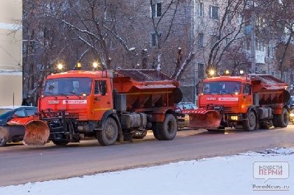 В каникулы с пермских улиц вывезли почти 56 тысяч кубометров снега