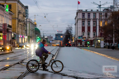 Пермяки хотят массово пожаловаться главе города на отсутствие условий для велосипедистов