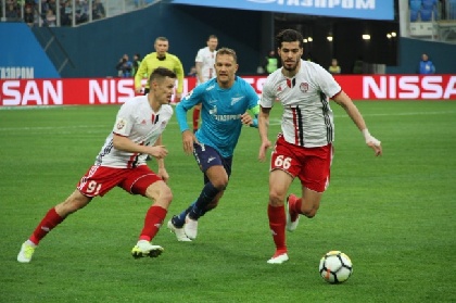 «Амкар» сыграл вничью с «Зенитом» в Петербурге