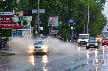 В Перми будут дожди и сильный ветер 