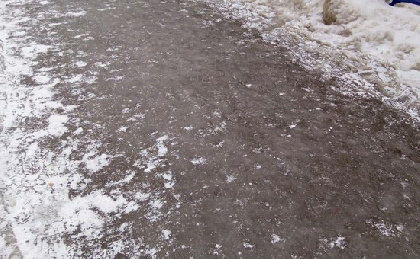 В Пермском крае завтра ожидается гололедица на дорогах