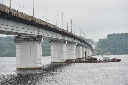 Минтранс Прикамья: мост через Чусовую готов на 22%