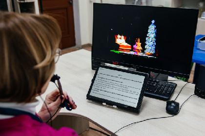 В Пермском театре кукол для незрячих детей показали «Щелкунчика»