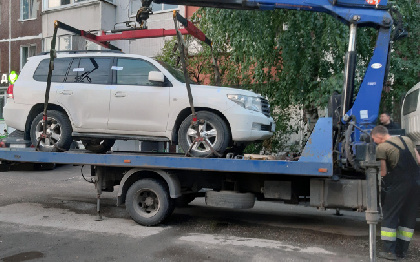 В феврале восемь жителей Перми лишились своих автомобилей из-за долгов за тепло и горячую воду