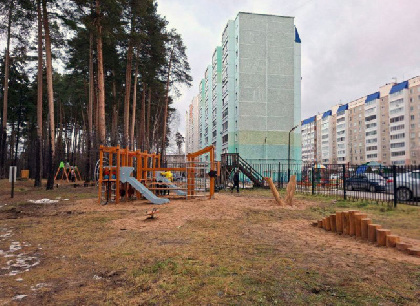 В пермских городских лесах обновили спортивные и детские площадки, а также зоны тихого отдыха