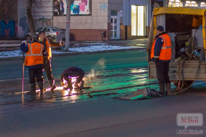 На ремонт трамвайных путей в центре Перми выделят 71 млн рублей
