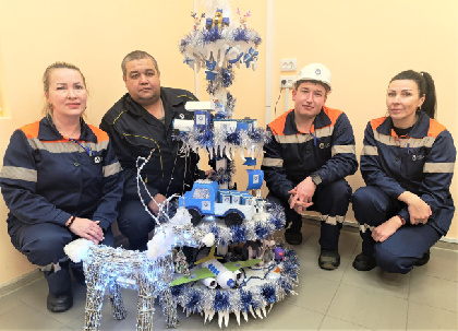 Сотрудники Соликамского магниевого завода встретили Новый год серией творческих мероприятий «Снежная Магниевая Зима»