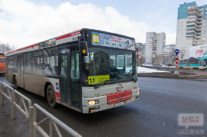 В Перми из-за коронавируса сократили количество автобусов