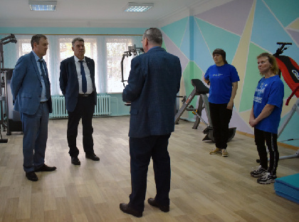 В Соликамске при поддержке Росатома открылся тренажерный зал для людей с инвалидностью