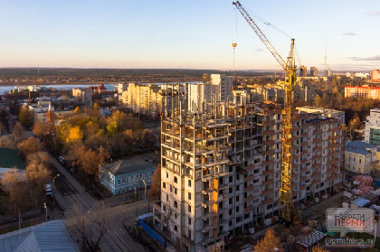В первые три месяца 2022 года в Прикамье построили более 580 тысяч кв. метров жилья