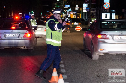 В выходные в Перми задержали 35 нетрезвых водителей