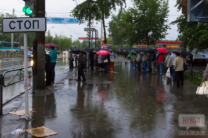 15 июля в Пермском крае ожидаются ливни и до +24°C