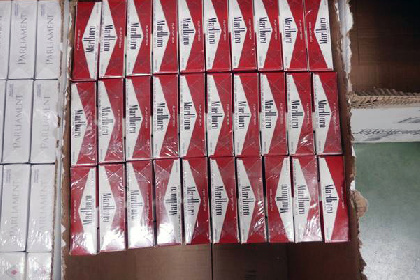 Пермские таможенники изъяли более 11 тысяч пачек нелегальных сигарет на сумму свыше 700 тысяч рублей