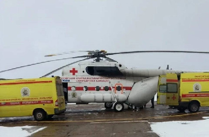 Санавиация Прикамья с начала года эвакуировала более 100 пациентов