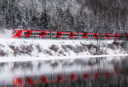 Из-за холодов в Пермском крае отменили две электрички