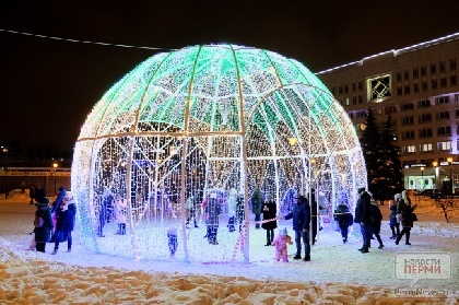 В новогодние каникулы в Прикамье прошло 3600 праздничных мероприятий