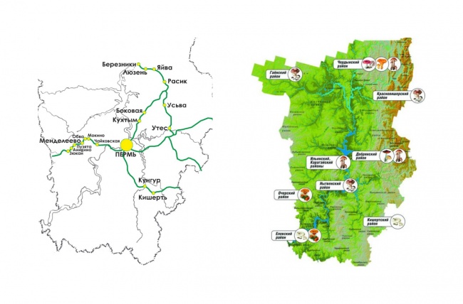 Пермский край карта кишерть