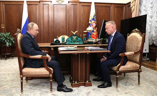 Президент провел встречу с Мазепиным