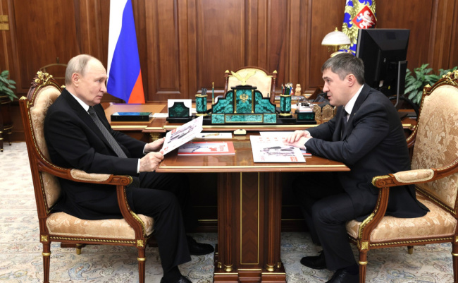 Махонин у Путина