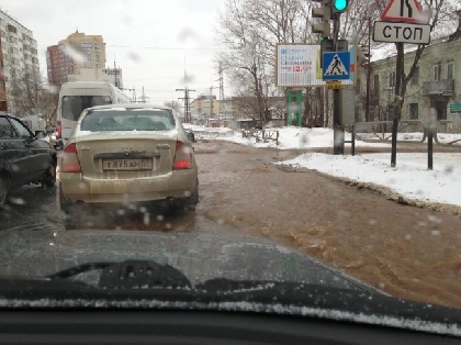 Пермь заливает водой